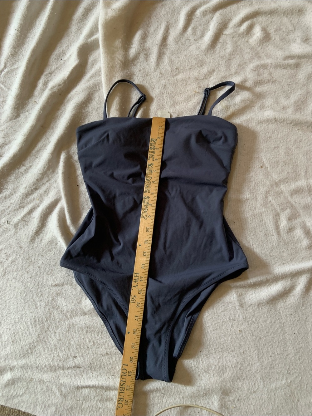 Ladies medium smoke blue leotard or bodysuit. OYSHO - Picture 5 of 7